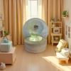 Transparent spherical resin ornaments containing dandelions and luminous flowers are creative home decoration handicrafts and small ornaments Specification image